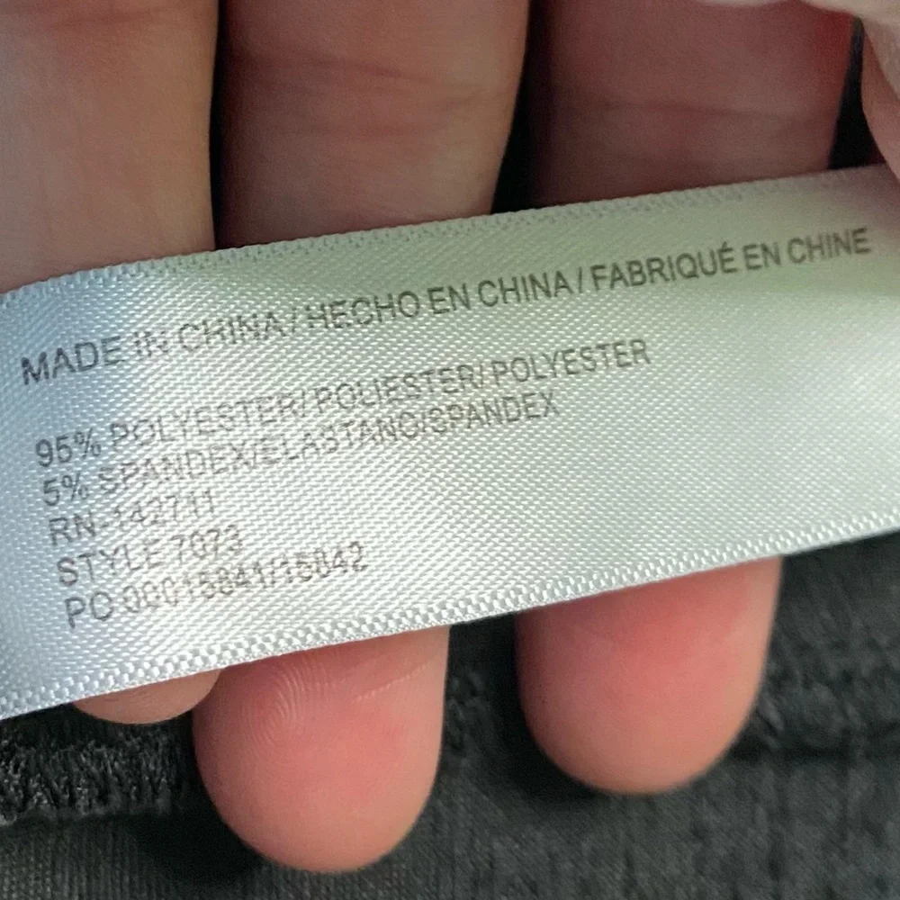 Eloquii Black Long Puff Sleeve Knee Length Dress - Picture 13 of 15